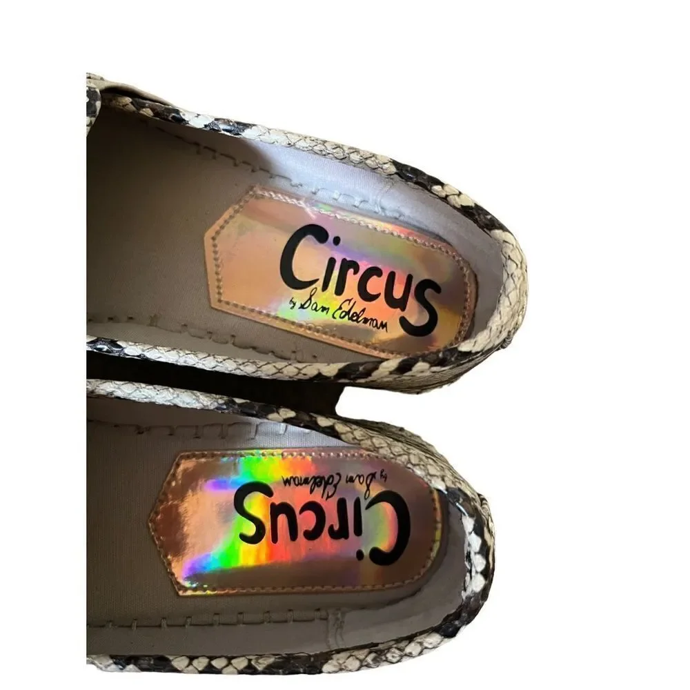 CIRCUS by SAM EDELMAN CORA PLATFORM ESPADRILLES SLIP‎ ONS size 6.5 / 6